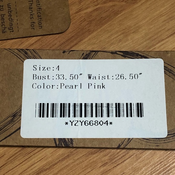 JJ’S HOUSE Pearl Pink Ruched layers bling strap 4 - Picture 15 of 16